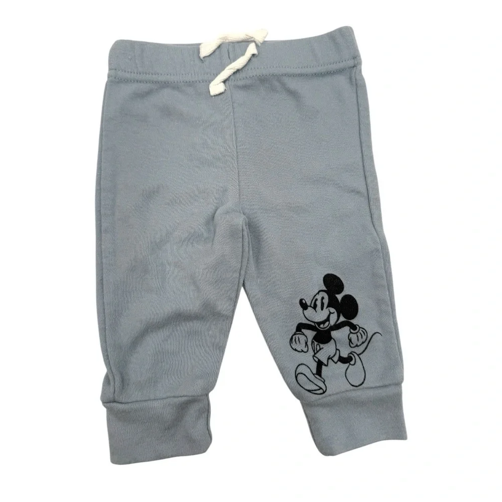 Disney Mickey Mouse Blue Gray Kids Two Piece Set